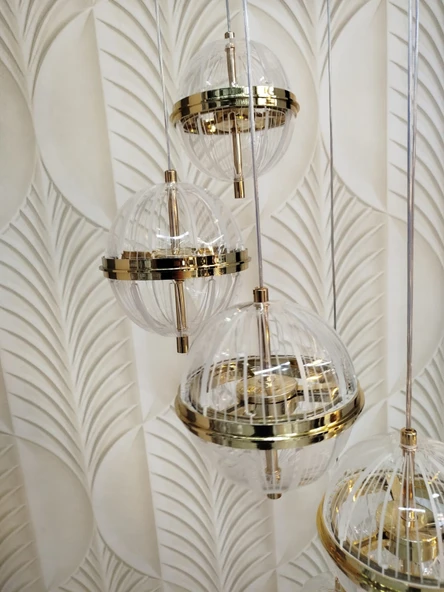 Modern Led sarkıt Avize 6 lı - 2