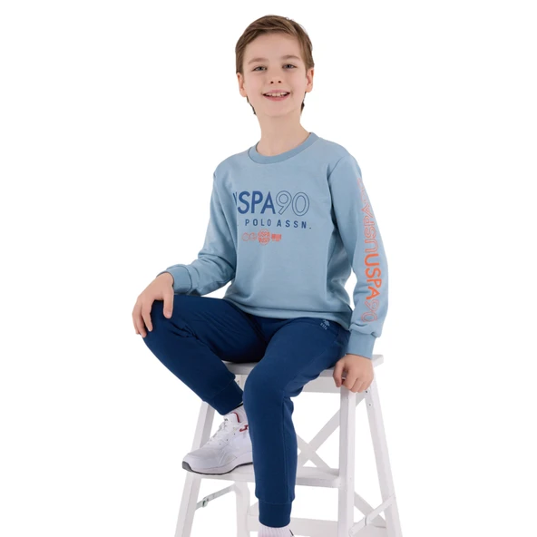 Erkek Çocuk Yeşil Eşofman Takımı - Resim 3