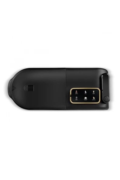 Karaca Hatır Plus Barista Steel 6 in 1 Konuşan Latte Cappuccino ve Közde Türk Kahve Makinesi Mineral Gold - 7