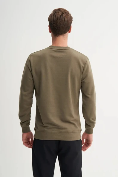 Cazador Slim Fit Mevsimlik 3 İplik Pamuk Karışımlı Sweatshirt-56100 - Resim 2