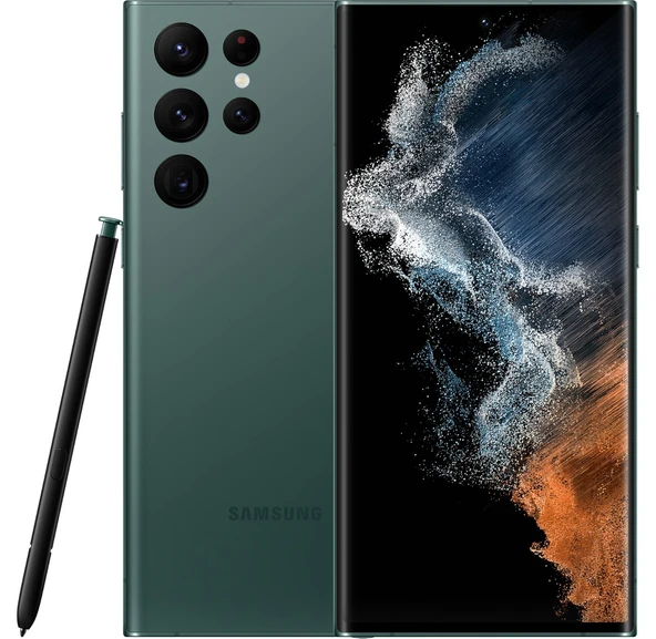 Galaxy S22 Ultra 5G 256 GB (Samsung Türkiye Garantili) Yeşil - 2