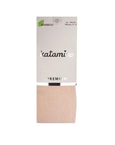 Katamino Liva Bebek Bambu Külotlu Çorap K36000 Pudra - 3