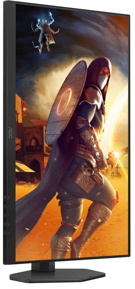 AOC 27" U27G4R 4K 160Hz / FHD 320Hz 1ms AdaptiveSync Pivot IPS Gaming Monitör(Ölü Pixel) - Resim 4