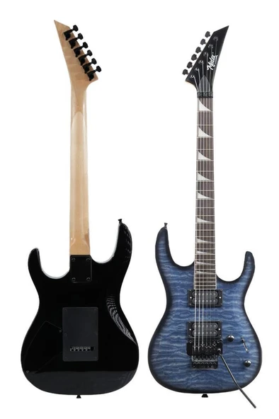 Midex Crade Blue Rosewood Klavye Super Strat Kasa HH Yüksek Kaliteli Elektro Gitar - Resim 2