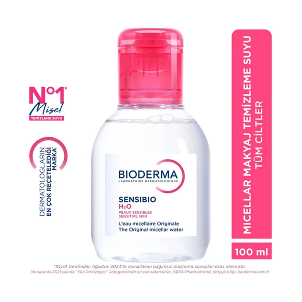 Bioderma Sensibio H2O Yüz ve Makyaj Temizleme Suyu 100 ml - Resim 2