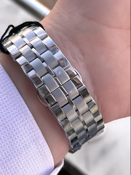 Raymond Nişan Ve Damatlara Özel Çelik Kordon 2 Yıl Garantili 5 Atm Erkek Kol Saati+Bileklik RMD.30 - Resim 4