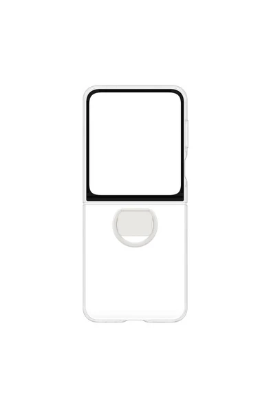Samsung Galaxy Z Flip 6 Yüzüklü Şeffaf Kılıf Teşhir - 4