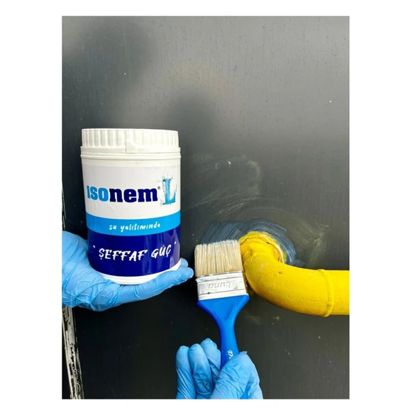 ISONEM L ŞEFFAF GÜÇ Şeffaf Su Yalıtım Malzemesi 1 L - Resim 4