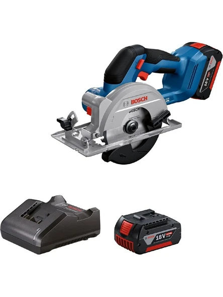Bosch Gks 18V-51 Professional 2 x 4.0AH Akülü Daire Testere - 06019M3122