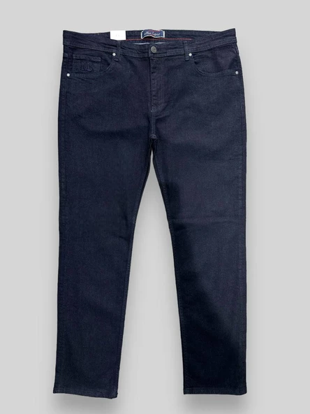 Erkek Büyük Beden Jeans Pantolon - 6
