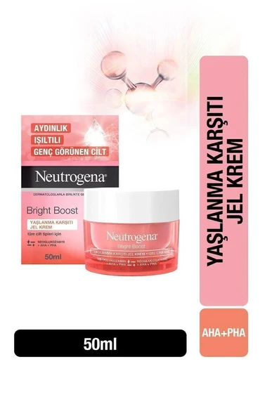 Neutrogena Bright Boost Yaşlanma Karşıtı Jel Krem 50 ml