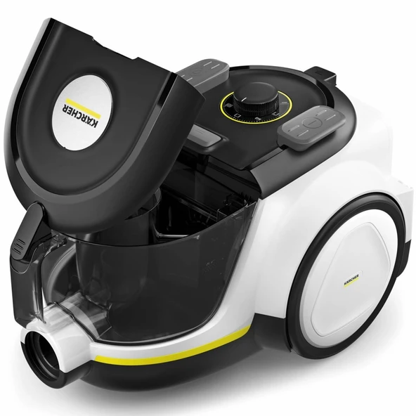Karcher VCC 4 CycloneX 800W Toz Torbasız Elektirikli Süpürge - Beyaz - 4