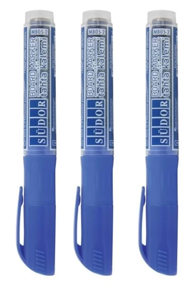 südor kartuşlu  tahta kalemi , tüplü tahta kalemi bordmarker 3 adet - Resim 3