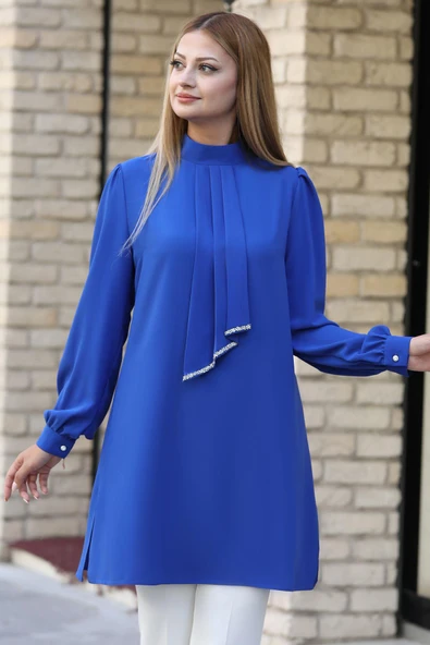 Işıl Tesettür Tunik Saks ürün görseli