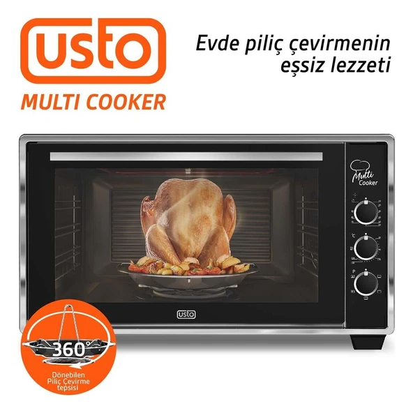 Usto 2105 Multi Cooker 50 lt Midi Fırın - 2