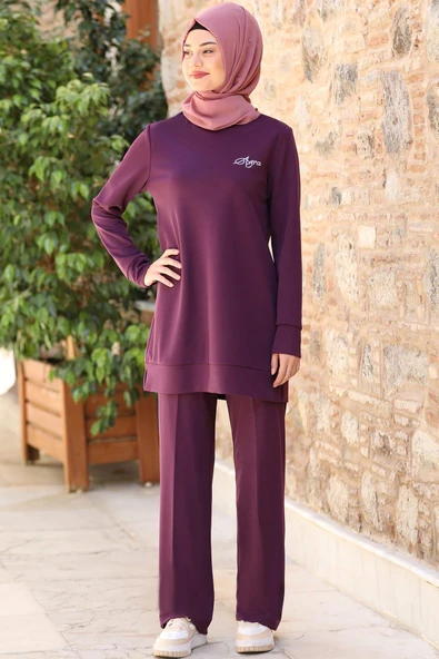 Cemre Tesettür Takım Lavanta ürün görseli