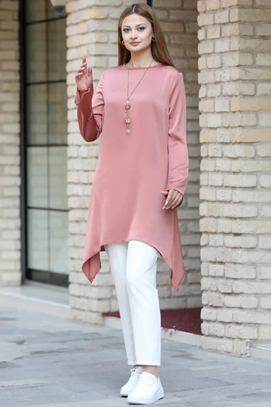 Armin Tesettür Tunik Mercan ürün görseli