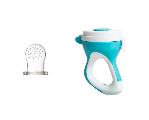 Babyjem Silikon Uçlu Meyve Sebze Emziği Mavi - Resim 6