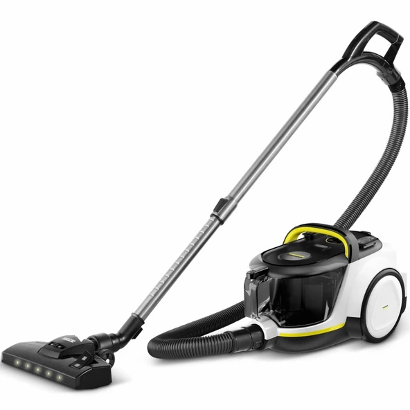Karcher VCC 6 CycloneX Dual Control BW 800W Toz Torbasız Elektirikli Süpürge - Beyaz (5 Yıl Garanti)