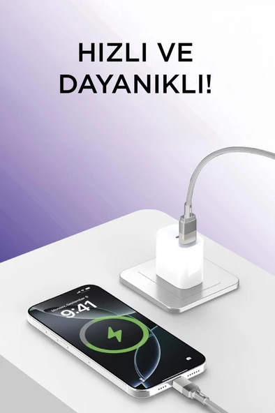 Torima U18 Gri USB İle Type-c Şarj ve Data Kablosu - Resim 2