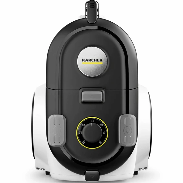 Karcher VCC 4 CycloneX 800W Toz Torbasız Elektirikli Süpürge - Beyaz - 3