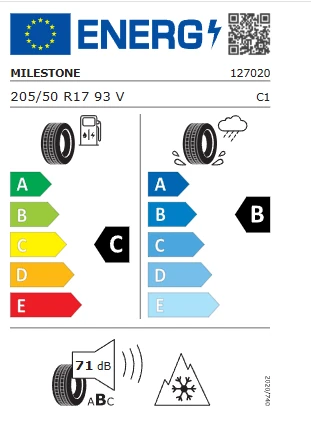 Milestone CarMile Winter 205/50 R17 93V Reinf. Kış Lastiği - 2025 - Resim 3