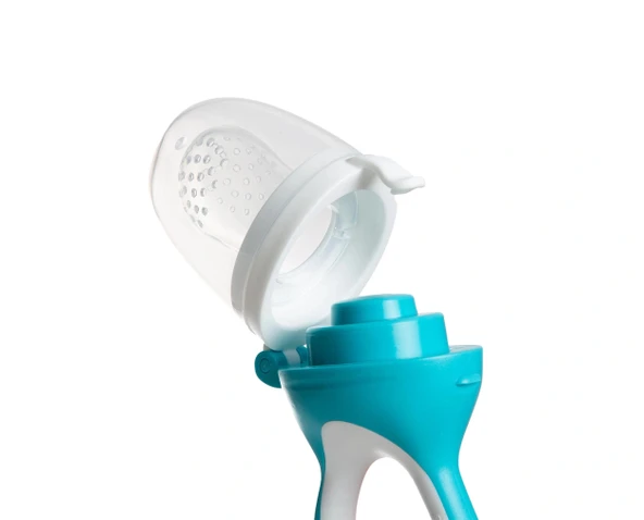 Babyjem Silikon Uçlu Meyve Sebze Emziği Mavi - Resim 5