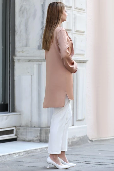Trend Tesettür Tunik Camel - Resim 3