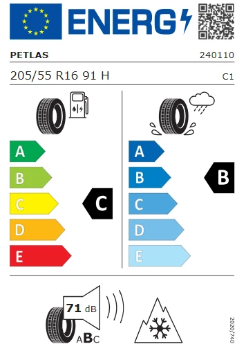 Petlas Snowmaster 2 205/55 R16 91H Kış Lastiği - 2025 - 3