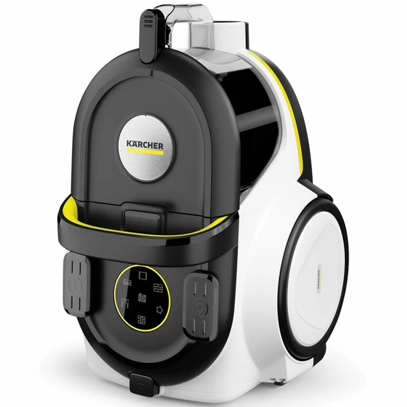 Karcher VCC 6 CycloneX Dual Control BW 800W Toz Torbasız Elektirikli Süpürge - Beyaz (5 Yıl Garanti) - 4