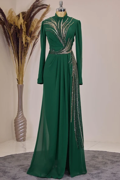 Ebru Tesettür Tulum Zümrüt ürün görseli