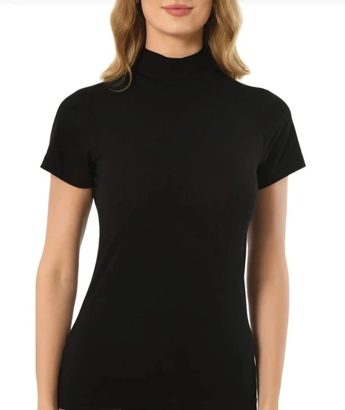 JİBER 562 KADIN MODAL BALIKÇI YAKA YARIM KOL BODY TEKLİ ürün görseli