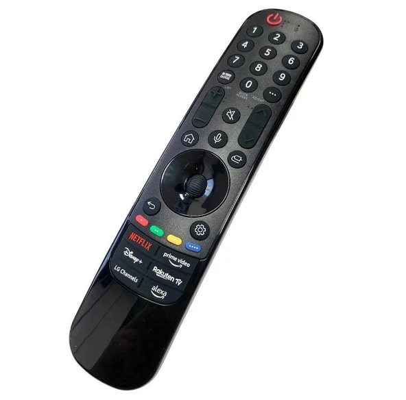 lg ile uyumlu Model OLED65G45LW Webos Tv Kumandası-Mikrofon ve Air Mause - Resim 3