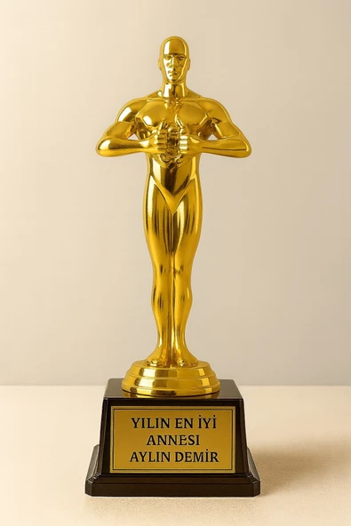 Sevgiliye Eşe En İyi Anneye Sevdiklerinize Hediye İsime Kişiye Özel Yılın En İyi Annesi Ödül Biblo - Resim 2