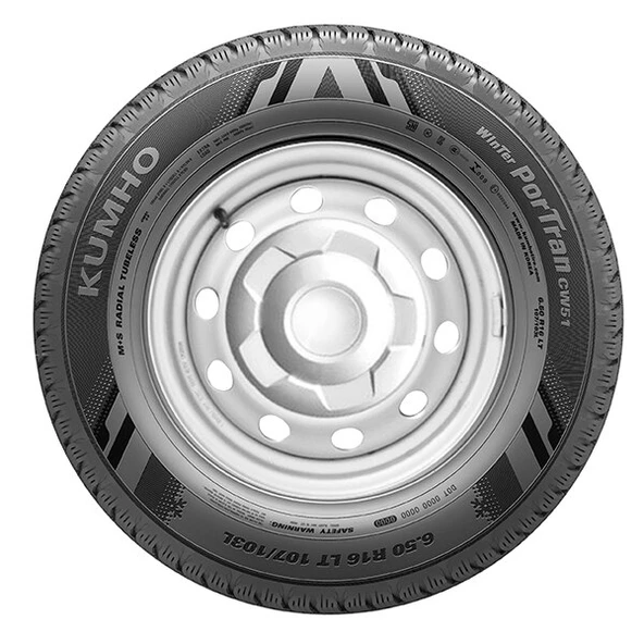 Kumho 215/65R16C 109/107R Winter Portran Cw51 Kış Oto Lastiği ( Üretim Yılı : 2024 ) - Resim 2