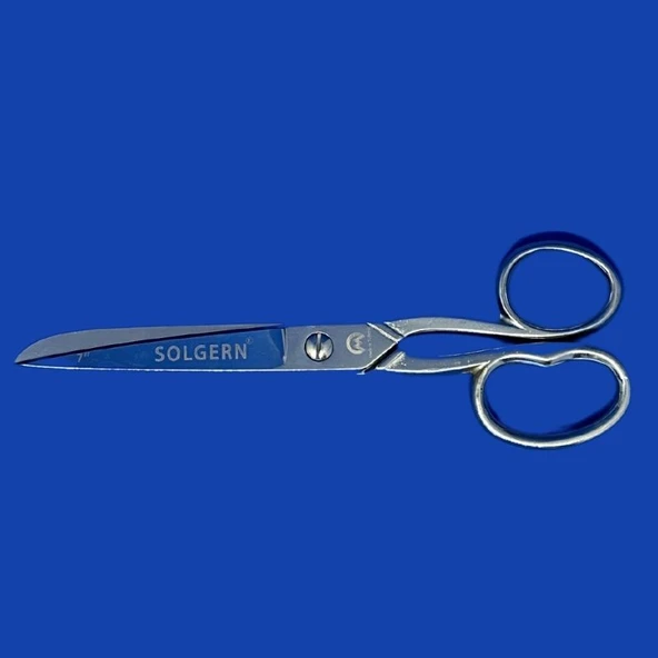 Solgern Makas Krom Saplı No:7 (17,5 cm) - 1