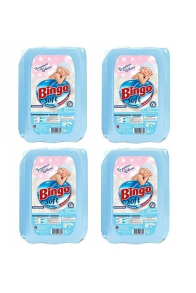 Soft Kuzumun Kokusu Yumuşatıcı 5 lt X 4 Adet