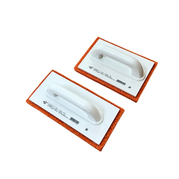 Duyar Kauçuk Mala Büyük Gözenekli Turuncu Mala 140*280mm ürün görseli 1