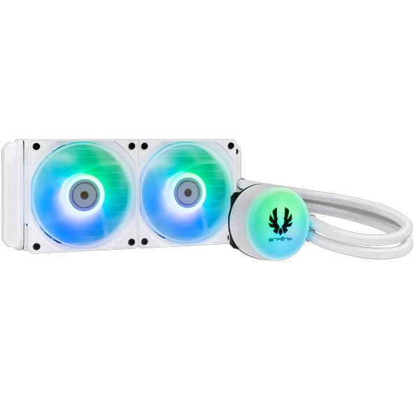 Bitfenix Sakiel 240 Beyaz ARGB 240mm BFW-SKL-240-WW27A-RP AMD / INTEL İşlemci Sıvı Soğutucu