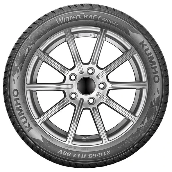 Kumho 225/55R17 101V Xl Wintercraft Wp52+ Ev Kış Oto Lastiği ( Üretim Yılı : 2025 ) - Resim 2