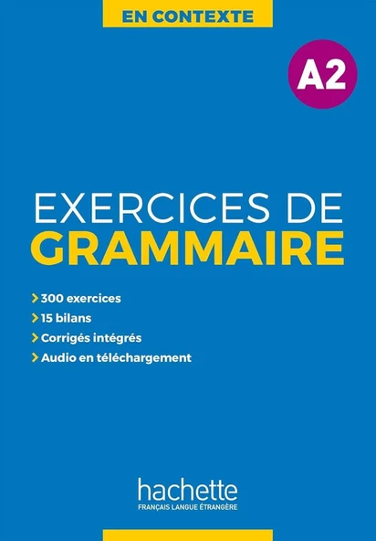 En Contexte - Exercices de grammaire (A2) ürün görseli 1