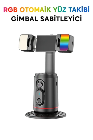 SS16  Yüz Takip Özellikli 360 Derece Hareketli Titreşim Engelleyici Gimbal