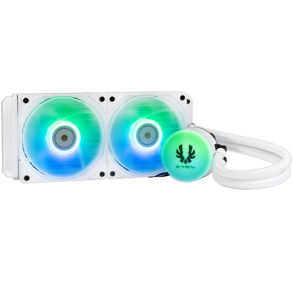 Bitfenix Sakiel 240 Beyaz ARGB 240mm BFW-SKL-240-WW27A-RP AMD / INTEL İşlemci Sıvı Soğutucu - 3
