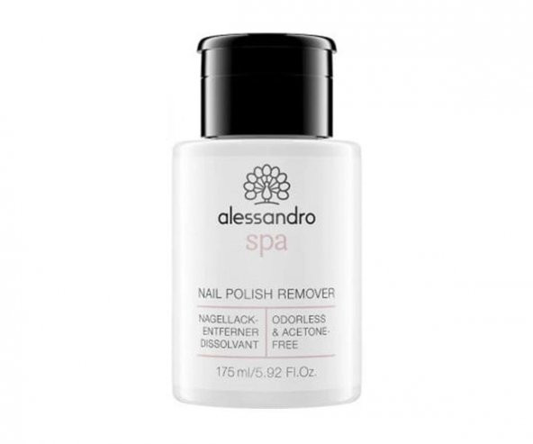 ALESSANDRO SPA NAİL POLISH REMOVER 175 ML OJE ÇIKARICI