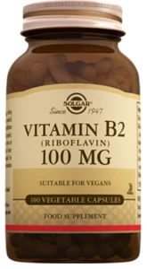 Solgar Vitamin B2 100mg 100 Kapsül | Riboflavin ürün görseli