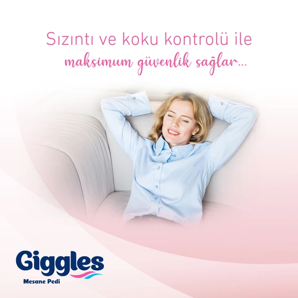 GIGGLES KADIN MESANE PEDI LARGE 10'LU (1X12X10) - Resim 3