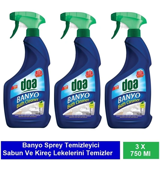 Doa Banyo Sprey 750 Ml Vegan x 3 Adet ürün görseli