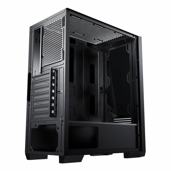 PowerBoost VK-G2051S USB 3.2 ARGB ATX Mid Tower Siyah Kasa - Resim 3