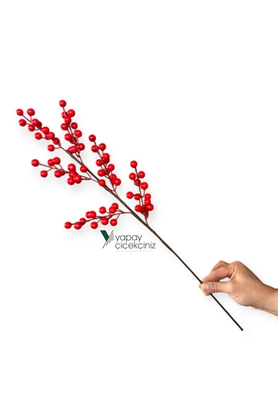 64 cm Yapay Yılbaşı Kokina Dalı ürün görseli 1