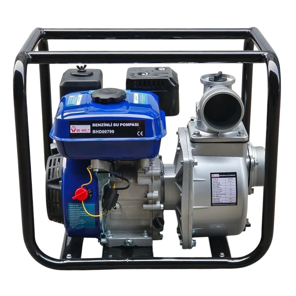 Fixonic B.H.D. BHD00799 3"(80mm) 5.37Hp Benzinli Su Motoru/Pompası - Resim 3